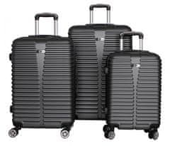 Komplet potovalnih kovčkov Linder Exclusiv MC3080 Grey