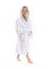 Otroški kopalni plašč s kapuco, White, 6-8 let
