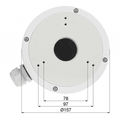 Hikvision DS-1280ZJ-M nosilec za ip kamero za video nadzor