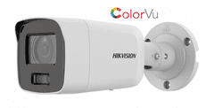 Hikvision IP video nadzorna kamera 8Mp (3840 × 2160) bullet DS-2CD2087G2-LU ColorVu z kotom 102°