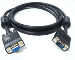 E-green kabel VGA D-sub M/F, 5 m