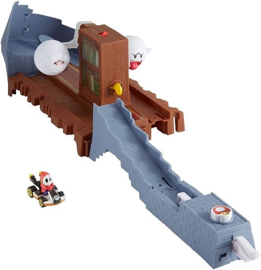 Hot Wheels Mario Kart Track Revenge Boo's Haunted Escape GCP26