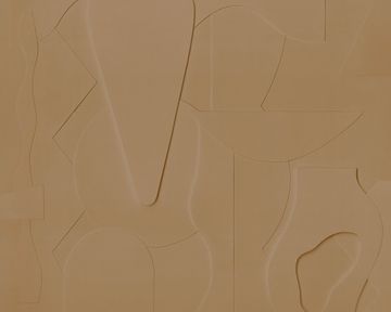 ASTERÉ Tapeta BRUN CHATAIGNE iz kolekcije JEU D'OMBRES