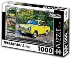 RETRO-AUTA© Puzzle št. 31 Trabant 601 S (1988) 1000 kosov