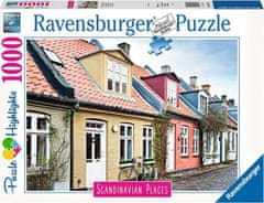 Ravensburger Puzzle Hiše v Aarhusu 1000 kosov