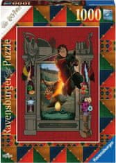 Ravensburger Puzzle Harry Potter 4: Na leteči metli 1000 kosov