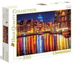 Clementoni Puzzle Night Amsterdam, Nizozemska 500 kosov