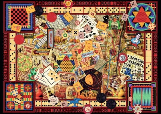 Ravensburger Puzzle Nostalgične igre 1000 kosov