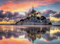 Clementoni Puzzle Čarobni Mont Saint-Michel, Francija 1000 kosov