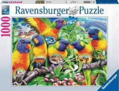 Ravensburger Sestavljanka Dežela papagajev 1000 kosov