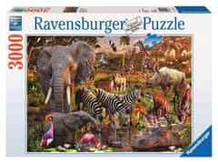 Ravensburger Puzzle Afriške živali 3000 kosov
