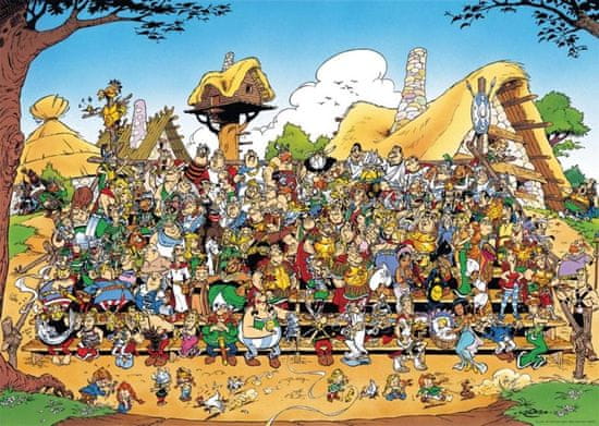 Ravensburger Puzzle Asterix in Obelix: Družinska fotografija 1000 kosov