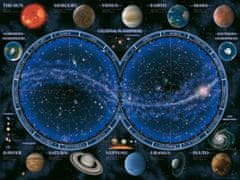 Ravensburger Puzzle Zvezdni zemljevid neba 1500 kosov