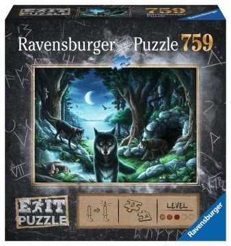 Ravensburger Sestavljanka Escape EXIT Wolf 759 kosov