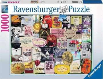 Ravensburger Puzzle Etikete za vino 1000 kosov