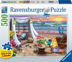 Ravensburger Puzzle Na plaži Cabana XXL 500 kosov
