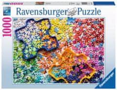 Ravensburger Puzzle Barvna paleta kosov 1000 kosov