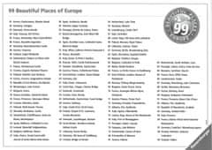 Ravensburger Puzzle 99 lepih krajev Evrope 3000 kosov