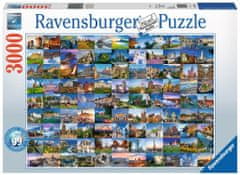 Ravensburger Puzzle 99 lepih krajev Evrope 3000 kosov