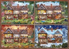 Schmidt Puzzle Koča v štirih letnih časih 2000 kosov