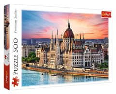 Trefl Puzzle Zgradba parlamenta, Budimpešta 500 kosov