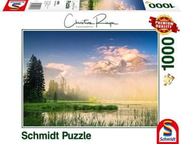 Schmidt Puzzle Taubensee, Avstrija 1000 kosov