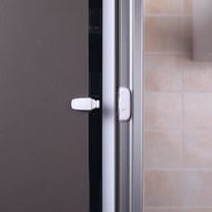 ključavnica za hladilnik, bela/siva