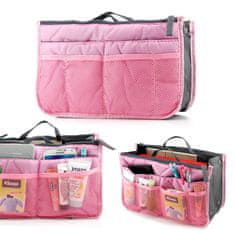 VivoVita Organizator za torbico - Smart Bag , roza/siva