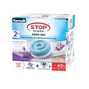 Ceresit Stop vlaga AERO 360° tableta sivka, 2 x 450 g