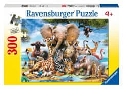 Ravensburger Puzzle Prijatelji iz Afrike 300 kosov