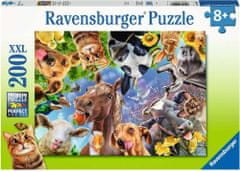 Ravensburger Puzzle Vesele domače živali XXL 200 kosov