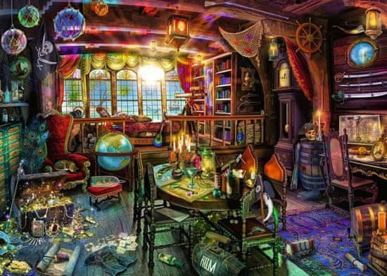 Ravensburger Puzzle Gusarsko življenje 1000 kosov