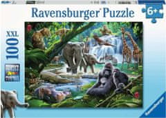 Ravensburger Puzzle Živali iz džungle XXL 100 kosov