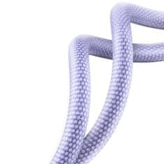 BASEUS Crystal Shine kabel USB / USB-C 5A 100W 1.2m, vijolična