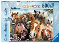 Ravensburger Puzzle Horse selfie 500 kosov