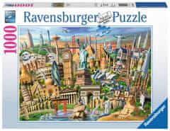 Ravensburger Sestavljanka Svetovne znamenitosti 1000 kosov