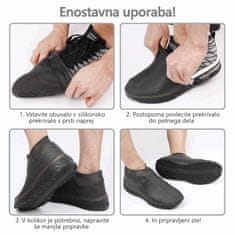 VivoVita Trpežna zaščita za čevlje Vivo Shoe Cover, črna, L