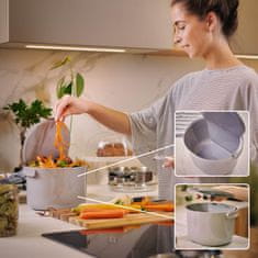 Skaza Organko Daily posodica za biološke odpadke, 3,3 L, svetlo siva