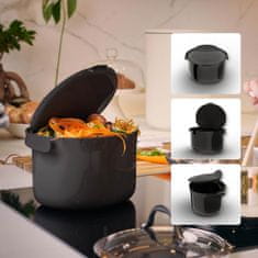 Skaza Organko Daily posodica za biološke odpadke, 3,3 L, črna