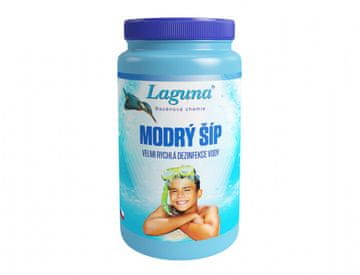 Laguna Razkužilo BLUE SHIP klorin-šok za bazen 1kg