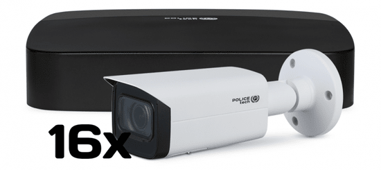 POLICEtech Videonadzorni sistem komplet paket NVR1601-I + B8541T-ZS /16