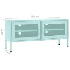 Vidaxl TV omarica mint zelena 105x35x50 cm jeklo