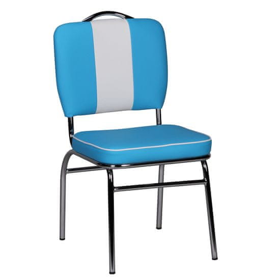 Bruxxi Jedilni stol Elvis, modra barva