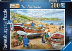 Ravensburger Puzzle Ribiči 500 kosov