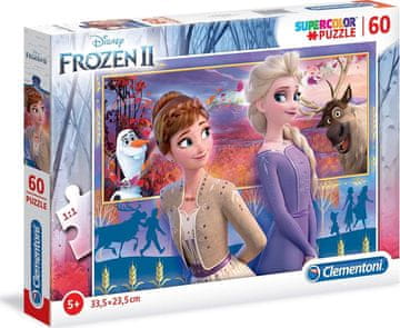 Clementoni Puzzle Ledeno kraljestvo 2: Sestre 60 kosov