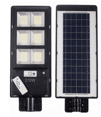 master LED LED solarna 270W stenska svetilka 6000K s senzorjem + nosilec