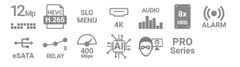 Dahua Izjemen AI Dahua NVR snemalnik, 128 kanalni do 12Mp, 8xHDD, alarm, prepoznava ljudi, umetna inteligenva za prepoznavanje ljudi, vozil itd, IVSS7008-1I