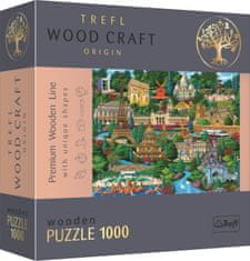 Trefl Sestavljanka Wood Craft Origin Znani kraji Francije 1000 kosov