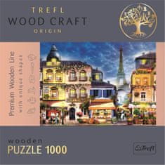 Trefl Sestavljanka Wood Craft Origin Francoska ulica 1000 kosov