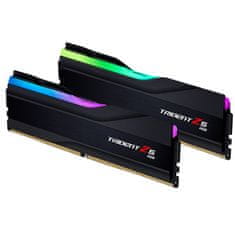 G.Skill Trident Z5 RGB pomnilnik (RAM), 32 GB (2x 16 GB), DDR5, 6000 MHz, CL40 (F5-6000J4040F16GX2-TZ5RK)